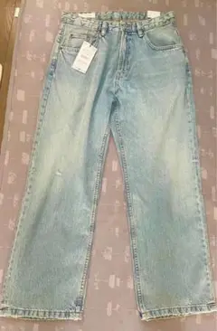 新品　zara バギーデニム　ペインター