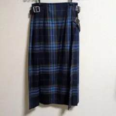 オニールオブダブリン　チェック　巻きスカート