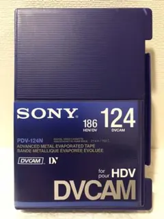 ソニーDVCAMテープ PDV-124N 未使用20本セット ソニーDVCAMテープ PDV