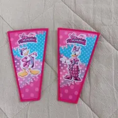 パルパル　ミニーのファンダーランド　ワッペンアクセサリー　ドナルド＆デイジー