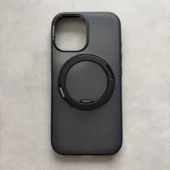 TORRAS iPhone17 スマホケース 黒 リング スタンド