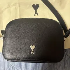 AMI Paris ショルダーバッグ ブラック木更津アウトレット購入正規品のサムネイル