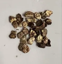 砂金 甲斐黄金村 24金 30粒 - メルカリ