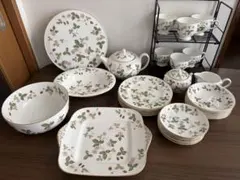 英国製 希少 新品 未使用 ウェッジウッド ワイルドストロベリー テニス