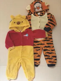 ディズニー　着ぐるみ　プーさん80 ティガー 90