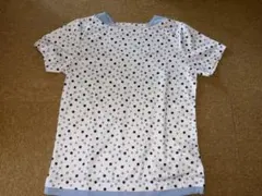 ［ウィッテム］ ストレッチ Tシャツ カットソー ドットのサムネイル