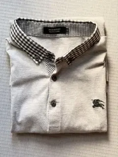 バーバリーブラックレーベル 半袖ポロシャツ サイズ2M メンズ【美品】