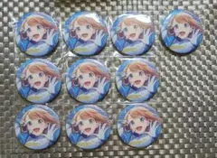 ど*ん様 プロセカ　グリッター缶バッジ　花里みのり