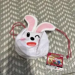 新品　たべっ子どうぶつ ウサギの巾着バッグ