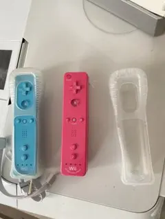 Wiiリモコン 2個セット　ピンク　ブルー