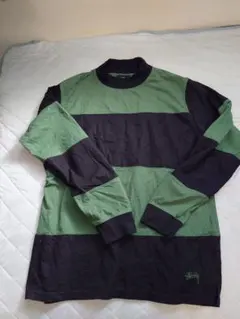 Stussy ボーダー長袖カットソー Mサイズ