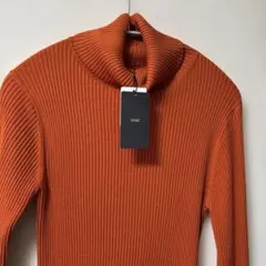 ☆お値下げしました☆ リブ編みタートルネックセーター