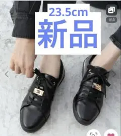 Fin スニーカー バックルスニーカー「低反発スポンジ入り」のサムネイル