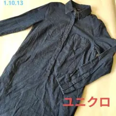 【ユニクロ】Ｍサイズ　デニム　ワンピース