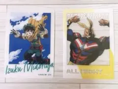 ☆ 僕のヒーローアカデミア スカイツリー カード 緑谷出久×オールマイト ☆