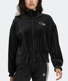 adidas ベロア　トラックジャケット