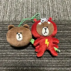 ブラウンぬいぐるみ　セット