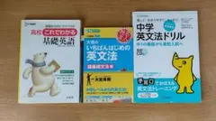 ★英検準2級・準2級プラス 英文法対策 ３冊セット