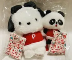 【サンリオ SWIMMER 】マスコット ホルダー セット ポチャッコ パンダ