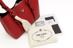 2025年最新】PRADA カラー：レッド系 ハンドバッグの人気アイテム