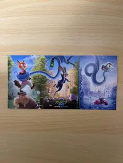 ズートピア2 入場者特典 第1弾 ビジュアル パノラマボード