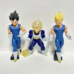 匿名配送　ベジータフィギュア　クリアライズ　出陣　3点セット