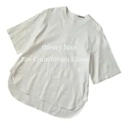 美品✨theory luxe ELIANI リネンブレンド プルオーバー