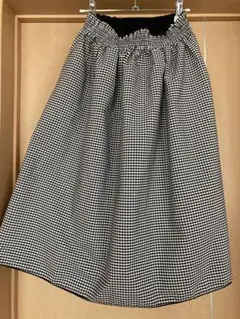 リバーシブルフレアスカート ギンガムチェック　ローリーズファーム