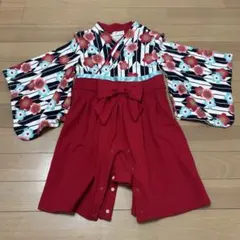 袴ロンパース　90cm