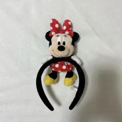 ディズニー ミニー ぬいぐるみ カチューシャ