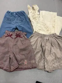メゾピアノ エニィキッズ 120cm 女の子ズボンセットのサムネイル