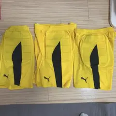 サッカー　プーマ　GKパンツ　黄色　L×3