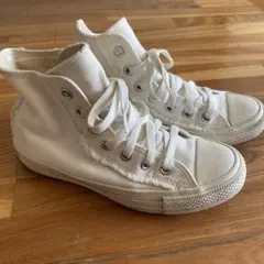 コンバート　ハイカットスニーカー　ホワイト　23.5 1SC815