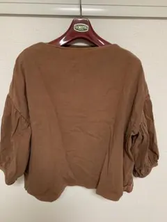 【URBAN RESEARCH ITEMS】バルーンスリーブクロップド丈トップス