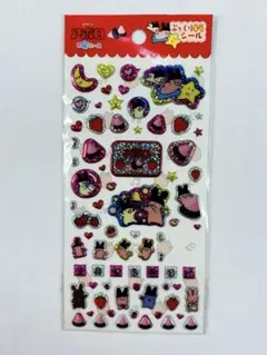 明治アポロ　ぷっくりキラシール　お菓シール　平成　レトロ