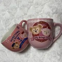 ディズニーリゾート ダッフィー シェリーメイ スーベニアカップ 2個セット
