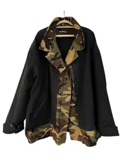 BALENCIAGA 迷彩ドッキングジャケット　アウターのサムネイル