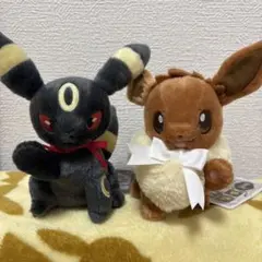 ポケパークカントー 限定 ピカチュウ・イーブイ マスコット