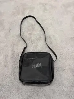 x-girl ブラック ショルダーバッグ