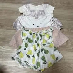 み*つ様 80サイズ半袖トップス3点セット