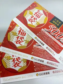 CoCo壱番屋 お食事補助券 500円×3枚