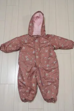 スキーウェア　スノーウェア　ジャンプスーツ　ベビー　女の子　90