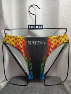 美品】SPEEDO アクアブレード ブラック SSサイズ ウロコ 光沢 競パン