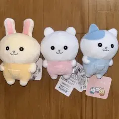 ちいかわ ぽてたまぬいぐるみ なんか似てるの なんとかバニア　3点セット
