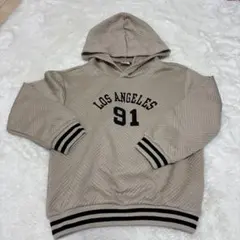 SHEINにて購入　スウェットパーカー ベージュ　セットアップ