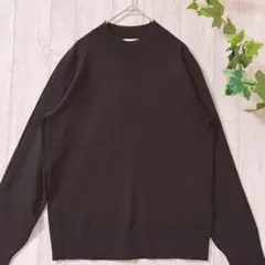 極美品✨SHOO・LA・RUE シューラルー　トップス　洗える　ニット　ブラック