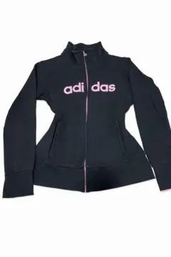 adidas ドットジップパーカー y2k 短丈 ギャル archive 平成 - メルカリ