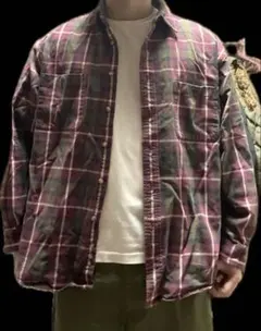 90’s Eddie Bauer チェックシャツ ビンテージ