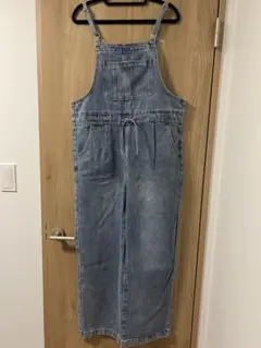 coca デニム サロペット オーバーオール　Lサイズ