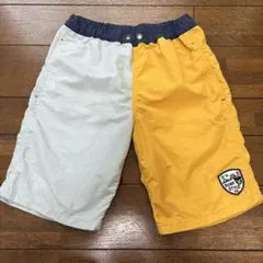 DOUBLE.B 半ズボン 150 水色・黄色